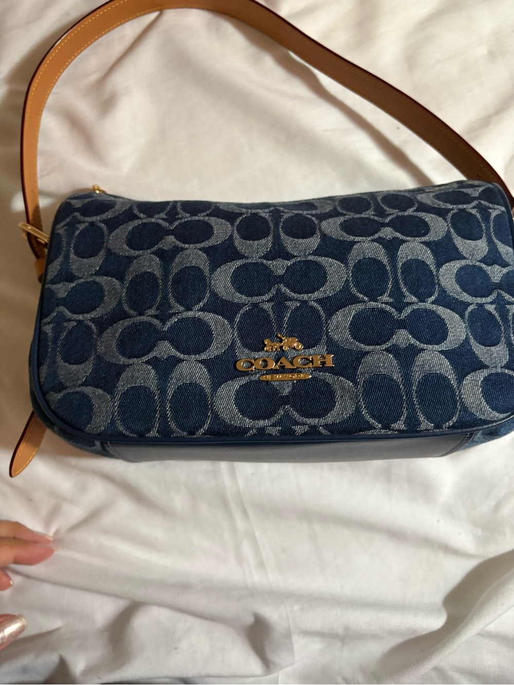 Coach Kailey Shoulder Bag In Signature Denim - Picture 3 of 7
